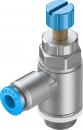 GRLA-1/4-QS-8-RS-D One-way flow control valve