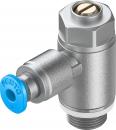 GRLA-1/8-QS-3-D One-way flow control valve