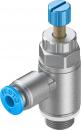GRLA-1/8-QS-4-RS-D One-way flow control valve