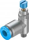 GRLA-M5-QS-6-RS-D One-way flow control valve