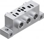 NAS-1/8-02-VDMA Individual sub-base