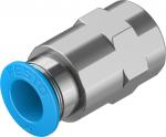 QSF-1/4-10-B Push-in fitting