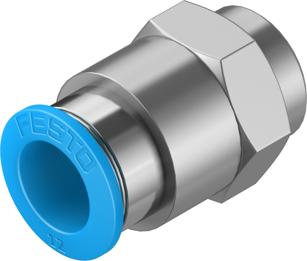 QSF-1/4-12-B Push-in fitting