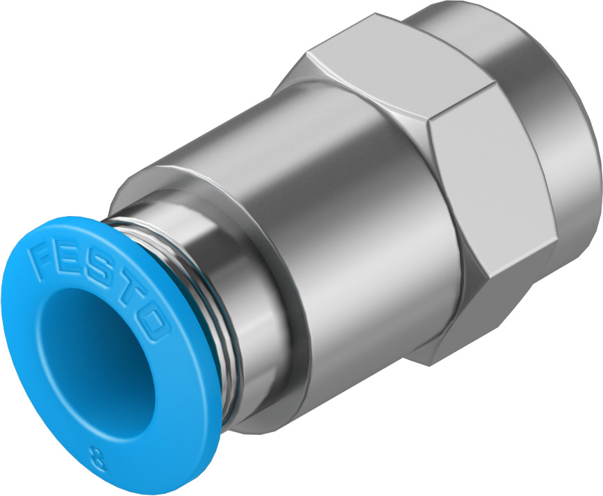 QSF-1/8-8-B Push-in fitting