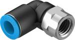 QSLF-1/4-10-B Push-in L-fitting
