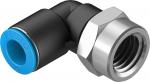QSLF-3/8-10-B Push-in L-fitting