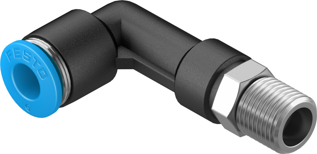 QSLL-1/8-6 Push-in L-fitting, long