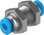 QSMS-3 Push-in bulkhead connector