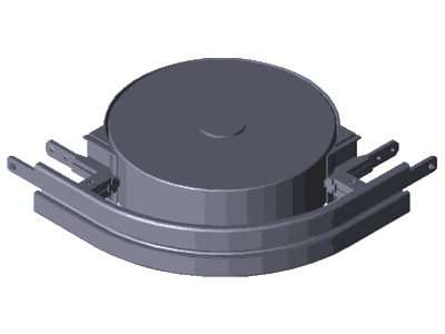 KURVENRAD 90+ AL 90° ESD