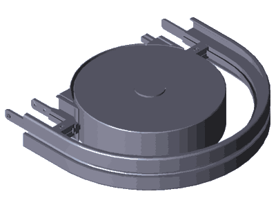 KURVENRAD 90+ AL 180° ESD
